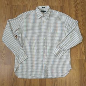 J. Crew Long Sleeve Shirt Men's M 15-15.5 Checks